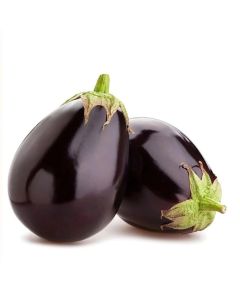 Fresh Round Brinjal, 250gm